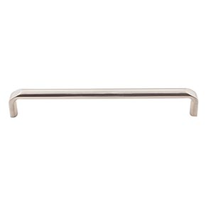 Top Knobs [TK875BSN] Die Cast Zinc Cabinet Pull Handle - Exeter Series - Oversized - Brushed Satin Nickel Finish - 7 9/16" C/C - 7 7/8" L