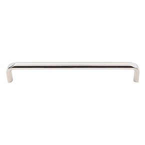 Top Knobs [TK875PN] Die Cast Zinc Cabinet Pull Handle - Exeter Series - Oversized - Polished Nickel Finish - 7 9/16" C/C - 7 7/8" L