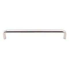 Top Knobs [TK875PN] Die Cast Zinc Cabinet Pull Handle - Exeter Series - Oversized - Polished Nickel Finish - 7 9/16&quot; C/C - 7 7/8&quot; L