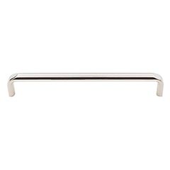 Top Knobs [TK875PN] Die Cast Zinc Cabinet Pull Handle - Exeter Series - Oversized - Polished Nickel Finish - 7 9/16&quot; C/C - 7 7/8&quot; L