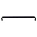 Top Knobs [TK876BLK] Die Cast Zinc Cabinet Pull Handle - Exeter Series - Oversized - Flat Black Finish - 8 13/16" C/C - 9 1/8" L