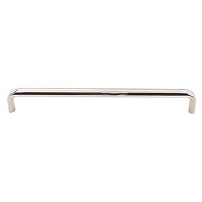 Top Knobs [TK876PN] Die Cast Zinc Cabinet Pull Handle - Exeter Series - Oversized - Polished Nickel Finish - 8 13/16" C/C - 9 1/8" L