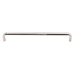 Top Knobs [TK876PN] Die Cast Zinc Cabinet Pull Handle - Exeter Series - Oversized - Polished Nickel Finish - 8 13/16&quot; C/C - 9 1/8&quot; L