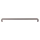 Top Knobs [TK877AG] Die Cast Zinc Cabinet Pull Handle - Exeter Series - Oversized - Ash Gray Finish - 12&quot; C/C - 12 5/16&quot; L