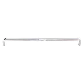 Top Knobs [TK877PC] Die Cast Zinc Cabinet Pull Handle - Exeter Series - Oversized - Polished Chrome Finish - 12" C/C - 12 5/16" L