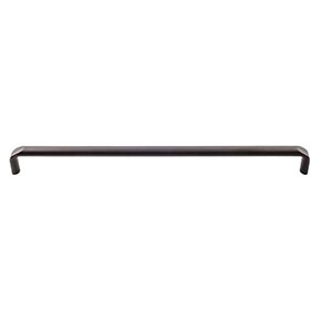 Top Knobs [TK877SAB] Die Cast Zinc Cabinet Pull Handle - Exeter Series - Oversized - Sable Finish - 12" C/C - 12 5/16" L