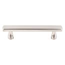 Top Knobs [TK853BSN] Die Cast Zinc Cabinet Pull Handle - Kingsbridge Series - Standard Size - Brushed Satin Nickel Finish - 3 3/4&quot; C/C - 5 13/16&quot; L