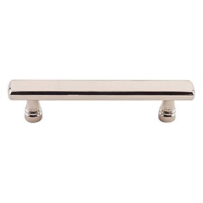 Top Knobs [TK853PN] Die Cast Zinc Cabinet Pull Handle - Kingsbridge Series - Standard Size - Polished Nickel Finish - 3 3/4" C/C - 5 13/16" L