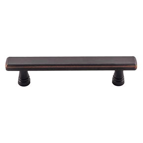 Top Knobs [TK853UM] Die Cast Zinc Cabinet Pull Handle - Kingsbridge Series - Standard Size - Umbrio Finish - 3 3/4" C/C - 5 13/16" L