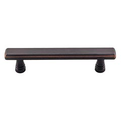 Top Knobs [TK853UM] Die Cast Zinc Cabinet Pull Handle - Kingsbridge Series - Standard Size - Umbrio Finish - 3 3/4" C/C - 5 13/16" L