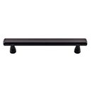 Top Knobs [TK854BLK] Die Cast Zinc Cabinet Pull Handle - Kingsbridge Series - Oversized - Flat Black Finish - 5 1/16" C/C - 6 3/8" L