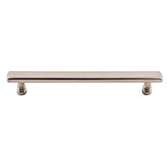 Top Knobs [TK855BSN] Die Cast Zinc Cabinet Pull Handle - Kingsbridge Series - Oversized - Brushed Satin Nickel Finish - 6 5/16" C/C - 7 11/16" L