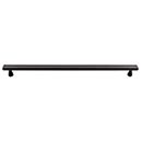 Top Knobs [TK857BLK] Die Cast Zinc Cabinet Pull Handle - Kingsbridge Series - Oversized - Flat Black Finish - 12&quot; C/C - 13 5/16&quot; L