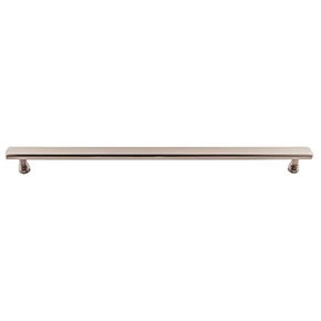 Top Knobs [TK857BSN] Die Cast Zinc Cabinet Pull Handle - Kingsbridge Series - Oversized - Brushed Satin Nickel Finish - 12" C/C - 13 5/16" L