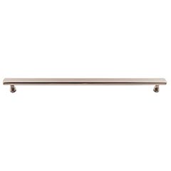 Top Knobs [TK857BSN] Die Cast Zinc Cabinet Pull Handle - Kingsbridge Series - Oversized - Brushed Satin Nickel Finish - 12" C/C - 13 5/16" L