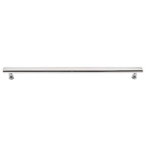 Top Knobs [TK857PC] Die Cast Zinc Cabinet Pull Handle - Kingsbridge Series - Oversized - Polished Chrome Finish - 12" C/C - 13 5/16" L