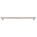 Top Knobs [TK857PN] Die Cast Zinc Cabinet Pull Handle - Kingsbridge Series - Oversized - Polished Nickel Finish - 12" C/C - 13 5/16" L