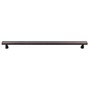 Top Knobs [TK857UM] Die Cast Zinc Cabinet Pull Handle - Kingsbridge Series - Oversized - Umbrio Finish - 12" C/C - 13 5/16" L