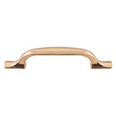 Top Knobs [TK863HB] Die Cast Zinc Cabinet Pull Handle - Torbay Series - Standard Size - Honey Bronze Finish - 3 3/4" C/C - 5 1/2" L