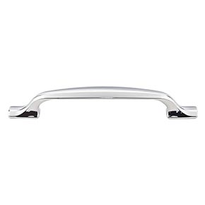 Top Knobs [TK864PC] Die Cast Zinc Cabinet Pull Handle - Torbay Series - Oversized - Polished Chrome Finish - 5 1/16" C/C - 6 3/4" L