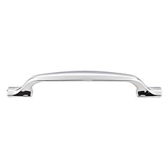 Top Knobs [TK864PC] Die Cast Zinc Cabinet Pull Handle - Torbay Series - Oversized - Polished Chrome Finish - 5 1/16&quot; C/C - 6 3/4&quot; L