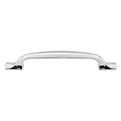 Top Knobs [TK864PC] Die Cast Zinc Cabinet Pull Handle - Torbay Series - Oversized - Polished Chrome Finish - 5 1/16" C/C - 6 3/4" L