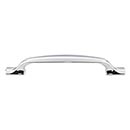 Top Knobs [TK864PC] Die Cast Zinc Cabinet Pull Handle - Torbay Series - Oversized - Polished Chrome Finish - 5 1/16" C/C - 6 3/4" L