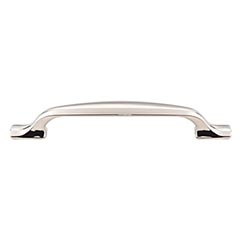 Top Knobs [TK864PN] Die Cast Zinc Cabinet Pull Handle - Torbay Series - Oversized - Polished Nickel Finish - 5 1/16&quot; C/C - 6 3/4&quot; L