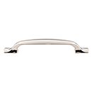 Top Knobs [TK864PN] Die Cast Zinc Cabinet Pull Handle - Torbay Series - Oversized - Polished Nickel Finish - 5 1/16" C/C - 6 3/4" L