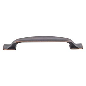 Top Knobs [TK864UM] Die Cast Zinc Cabinet Pull Handle - Torbay Series - Oversized - Umbrio Finish - 5 1/16" C/C - 6 3/4" L