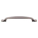 Top Knobs [TK865AG] Die Cast Zinc Cabinet Pull Handle - Torbay Series - Oversized - Ash Gray Finish - 6 5/16" C/C - 8" L