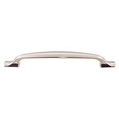 Top Knobs [TK865BSN] Die Cast Zinc Cabinet Pull Handle - Torbay Series - Oversized - Brushed Satin Nickel Finish - 6 5/16&quot; C/C - 8&quot; L