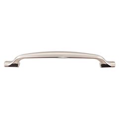 Top Knobs [TK865BSN] Die Cast Zinc Cabinet Pull Handle - Torbay Series - Oversized - Brushed Satin Nickel Finish - 6 5/16" C/C - 8" L