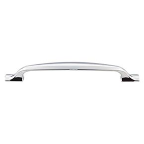 Top Knobs [TK865PC] Die Cast Zinc Cabinet Pull Handle - Torbay Series - Oversized - Polished Chrome Finish - 6 5/16" C/C - 8" L