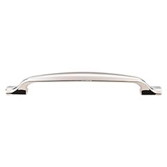 Top Knobs [TK865PN] Die Cast Zinc Cabinet Pull Handle - Torbay Series - Oversized - Polished Nickel Finish - 6 5/16&quot; C/C - 8&quot; L