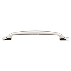 Top Knobs [TK865PN] Die Cast Zinc Cabinet Pull Handle - Torbay Series - Oversized - Polished Nickel Finish - 6 5/16" C/C - 8" L