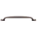 Top Knobs [TK866AG] Die Cast Zinc Cabinet Pull Handle - Torbay Series - Oversized - Ash Gray Finish - 7 9/16" C/C - 9 1/4" L