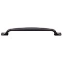 Top Knobs [TK866BLK] Die Cast Zinc Cabinet Pull Handle - Torbay Series - Oversized - Flat Black Finish - 7 9/16&quot; C/C - 9 1/4&quot; L