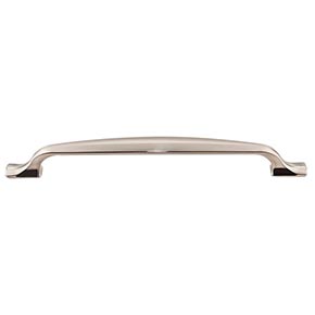 Top Knobs [TK866BSN] Die Cast Zinc Cabinet Pull Handle - Torbay Series - Oversized - Brushed Satin Nickel Finish - 7 9/16" C/C - 9 1/4" L
