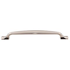 Top Knobs [TK866BSN] Die Cast Zinc Cabinet Pull Handle - Torbay Series - Oversized - Brushed Satin Nickel Finish - 7 9/16" C/C - 9 1/4" L