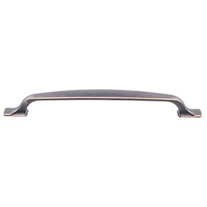 Top Knobs [TK866UM] Die Cast Zinc Cabinet Pull Handle - Torbay Series - Oversized - Umbrio Finish - 7 9/16" C/C - 9 1/4" L