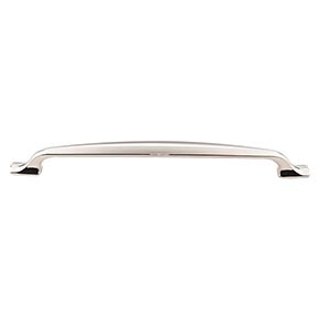 Top Knobs [TK867PN] Die Cast Zinc Cabinet Pull Handle - Torbay Series - Oversized - Polished Nickel Finish - 8 13/16" C/C - 10 1/2" L
