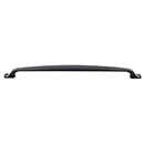 Top Knobs [TK868BLK] Die Cast Zinc Cabinet Pull Handle - Torbay Series - Oversized - Flat Black Finish - 12&quot; C/C - 13 3/4&quot; L