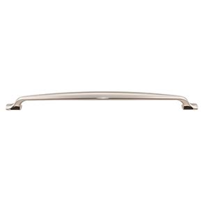 Top Knobs [TK868BSN] Die Cast Zinc Cabinet Pull Handle - Torbay Series - Oversized - Brushed Satin Nickel Finish - 12" C/C - 13 3/4" L