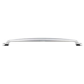 Top Knobs [TK868PC] Die Cast Zinc Cabinet Pull Handle - Torbay Series - Oversized - Polished Chrome Finish - 12" C/C - 13 3/4" L