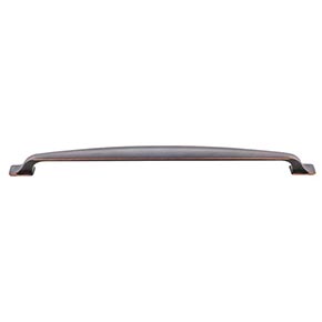 Top Knobs [TK868UM] Die Cast Zinc Cabinet Pull Handle - Torbay Series - Oversized - Umbrio Finish - 12" C/C - 13 3/4" L