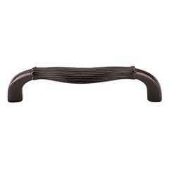 Top Knobs [M925] Die Cast Zinc Cabinet Pull Handle - Bow Series - Standard Size - Oil Rubbed Bronze Finish - 3 3/4&quot; C/C - 4 3/16&quot; L