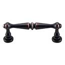 Top Knobs [M1712] Die Cast Zinc Cabinet Pull Handle - Edwardian Series - Standard Size - Tuscan Bronze Finish - 3&quot; C/C - 3 11/16&quot; L