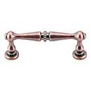 Top Knobs [M1713] Die Cast Zinc Cabinet Pull Handle - Edwardian Series - Standard Size - Pewter Antique Finish - 3" C/C - 3 11/16" L