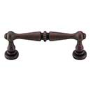 Top Knobs [M1718] Die Cast Zinc Cabinet Pull Handle - Edwardian Series - Standard Size - Patina Rouge Finish - 3&quot; C/C - 3 11/16&quot; L